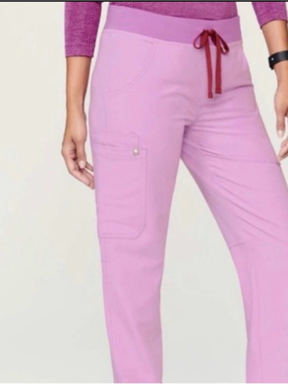 Figs pink set Scrub Joggers S/XS